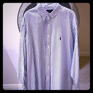CLASSIC POLO BUTTON UP OXFORD XL LIKE NEW